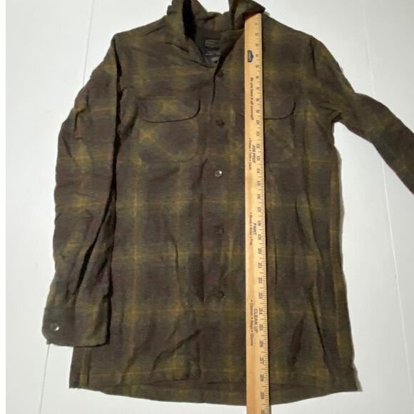 Pendleton The Original Board Shirt 100% Virgin Wool Button Down Men’s S Fitted - Picture 4 of 11